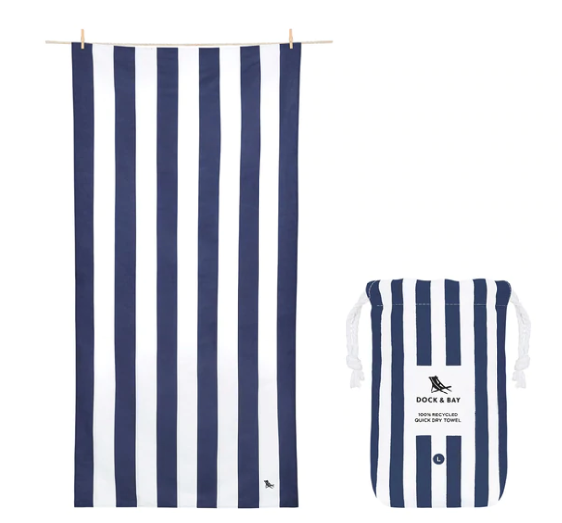 Extra Large Beach Towel Whitsunday Blue