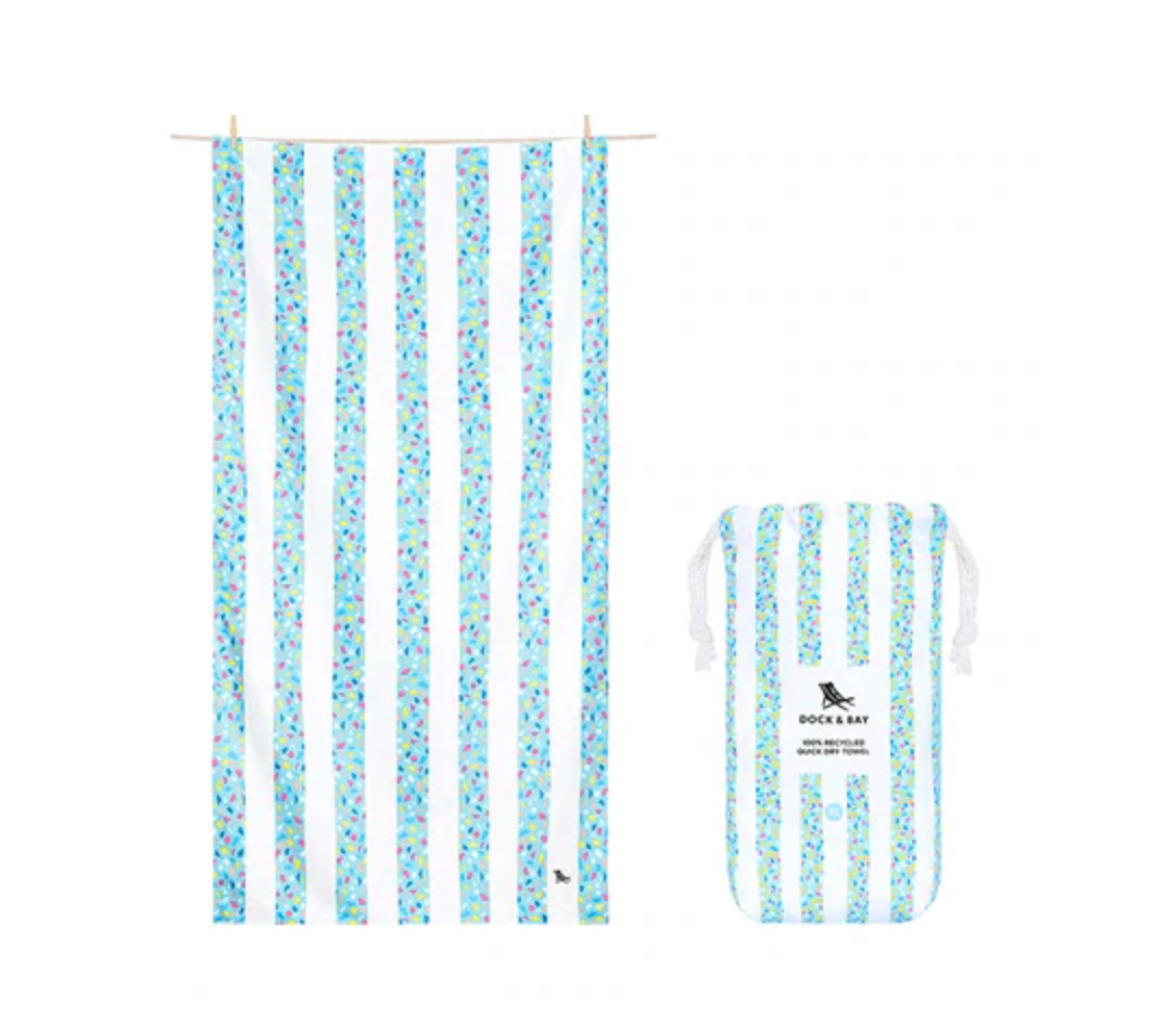 Extra Large Beach Towel Confetti Cannon