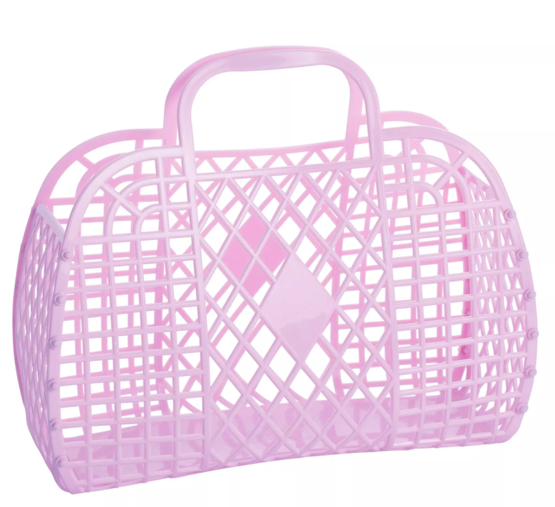Retro Basket Large Lilac