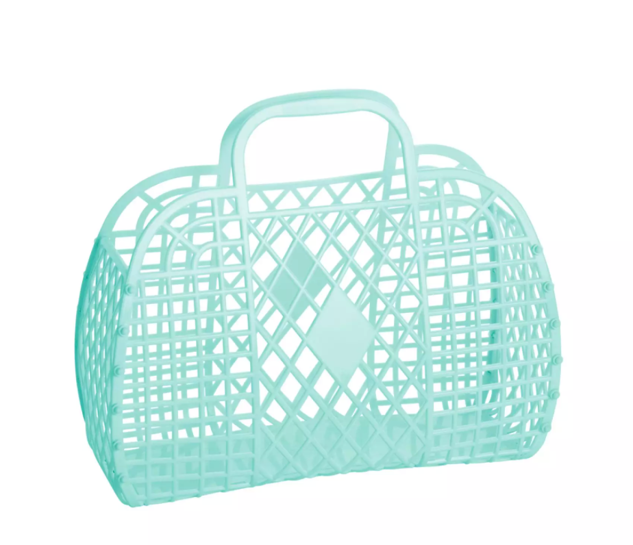 Retro Basket Small Mint