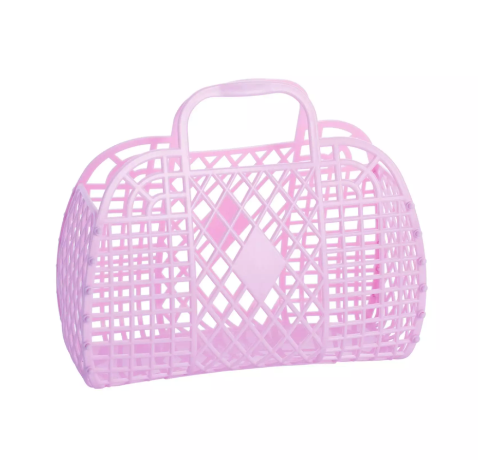 Retro Basket Small Lilac