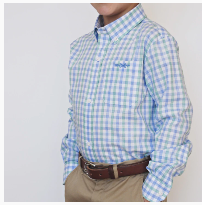 Button Down Isle of Palms Plaid