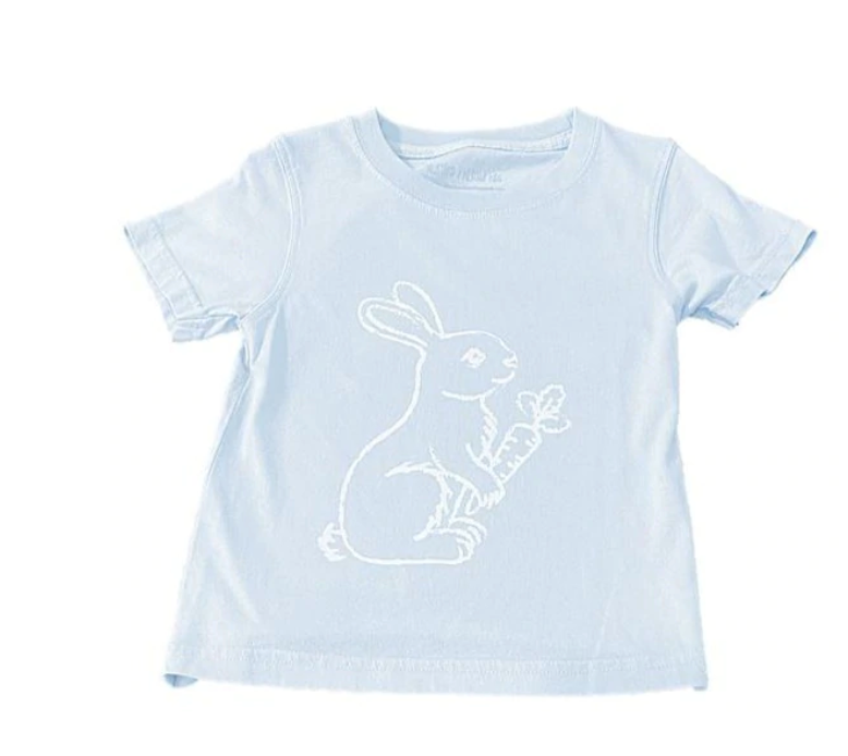 Light Blue Bunny Tee