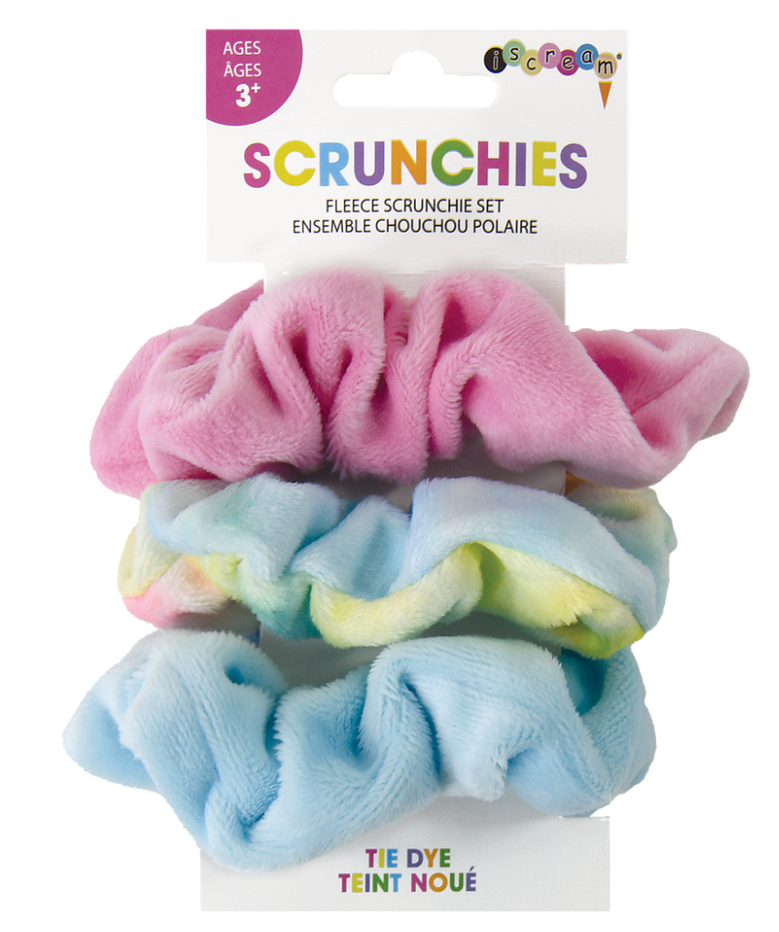 Pastel Tie Dye Scrunchie Set