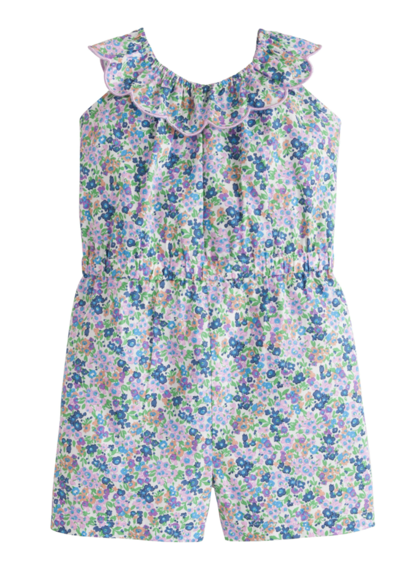 Flora Romper Farmington Floral Lilac