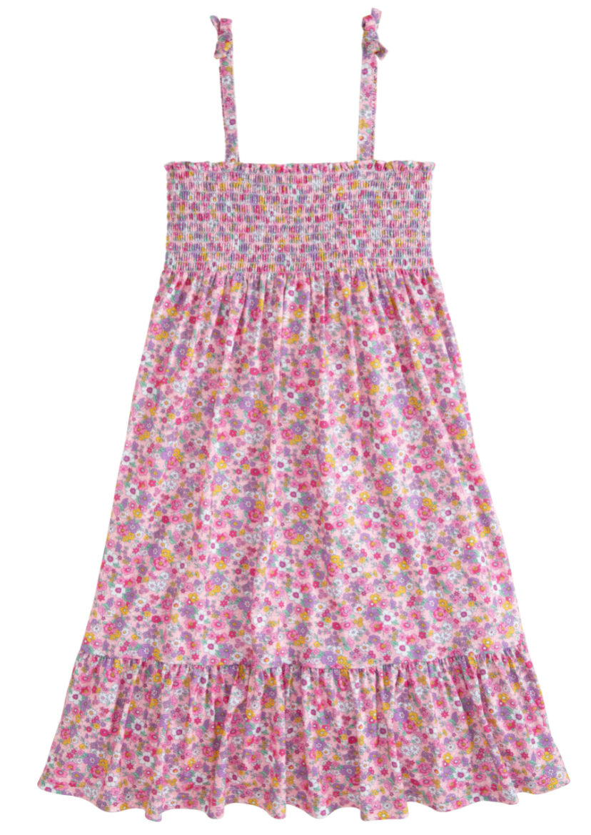 Lucy Dress Wildflower Meadow Pink