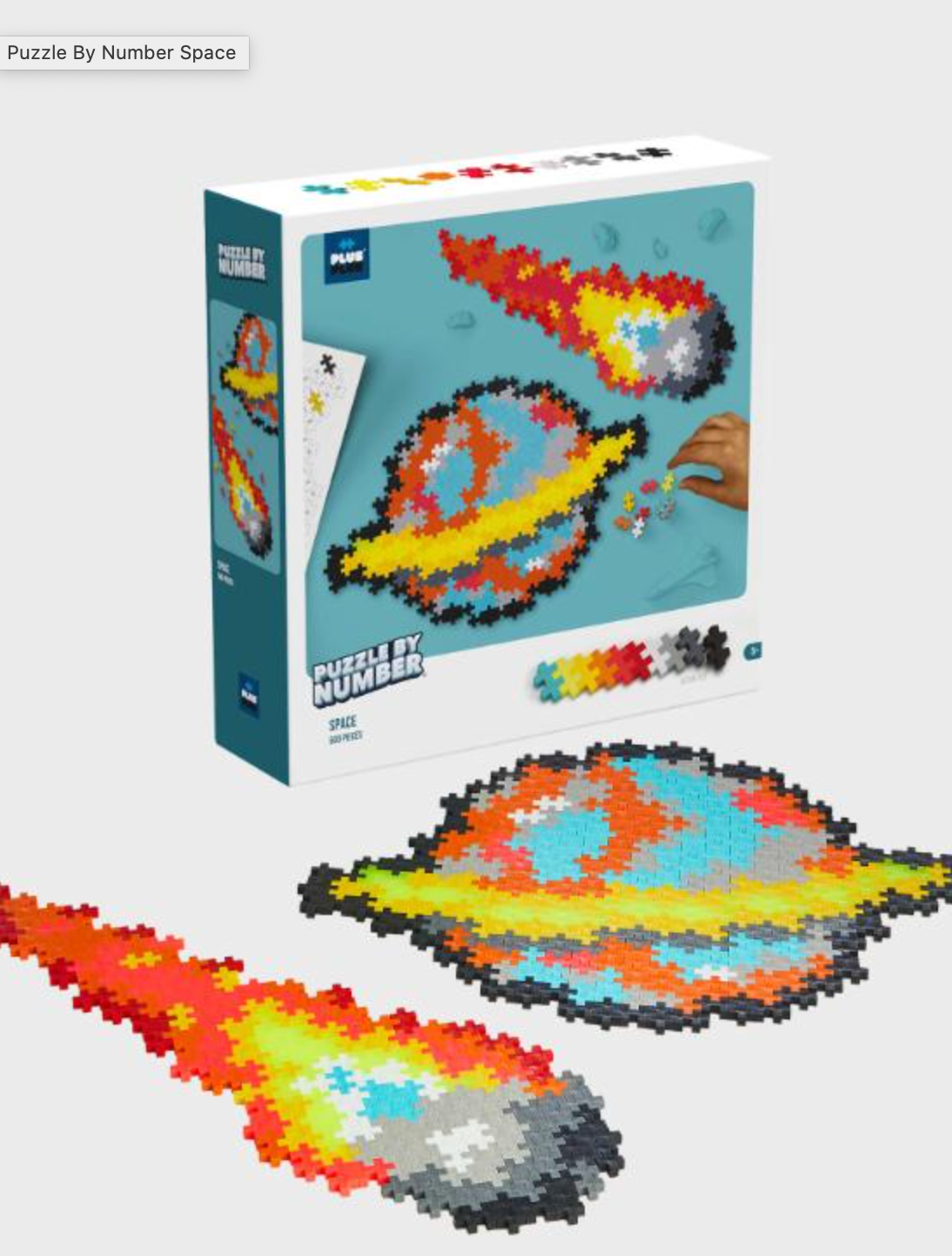 Puzzle By Number - Space