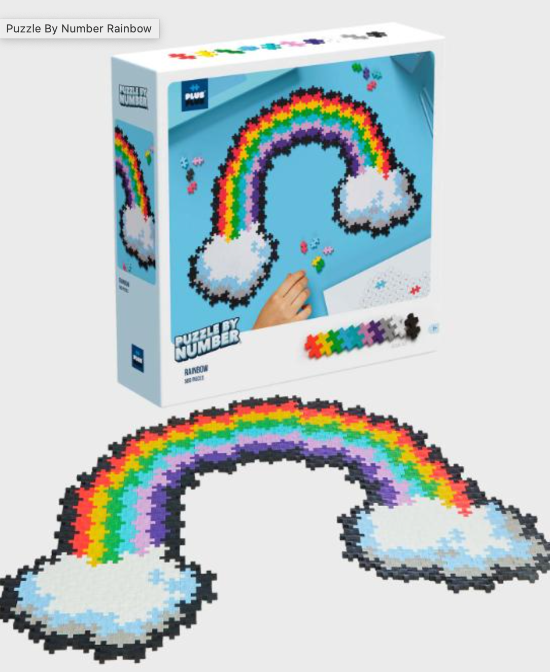 Puzzle By Number - Rainbow