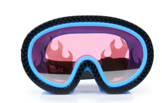 Wheelie to the Finish Line Swim Mask