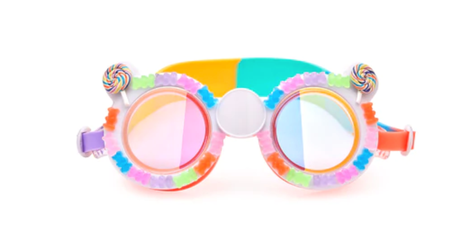 Rainbow Rock Candy Swim Mask