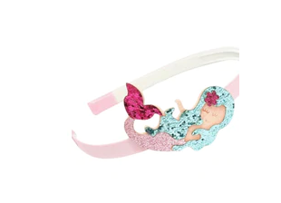 Mermaid Glitter Headband