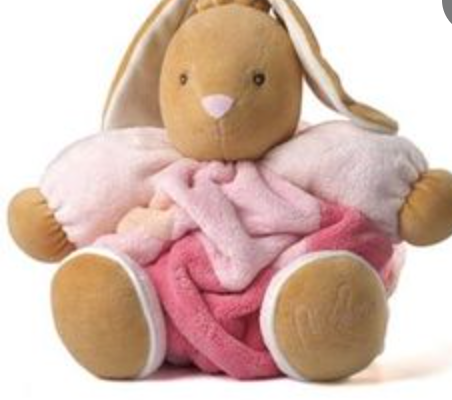 Chubby Rabbit Large Patchwork Pink Plume