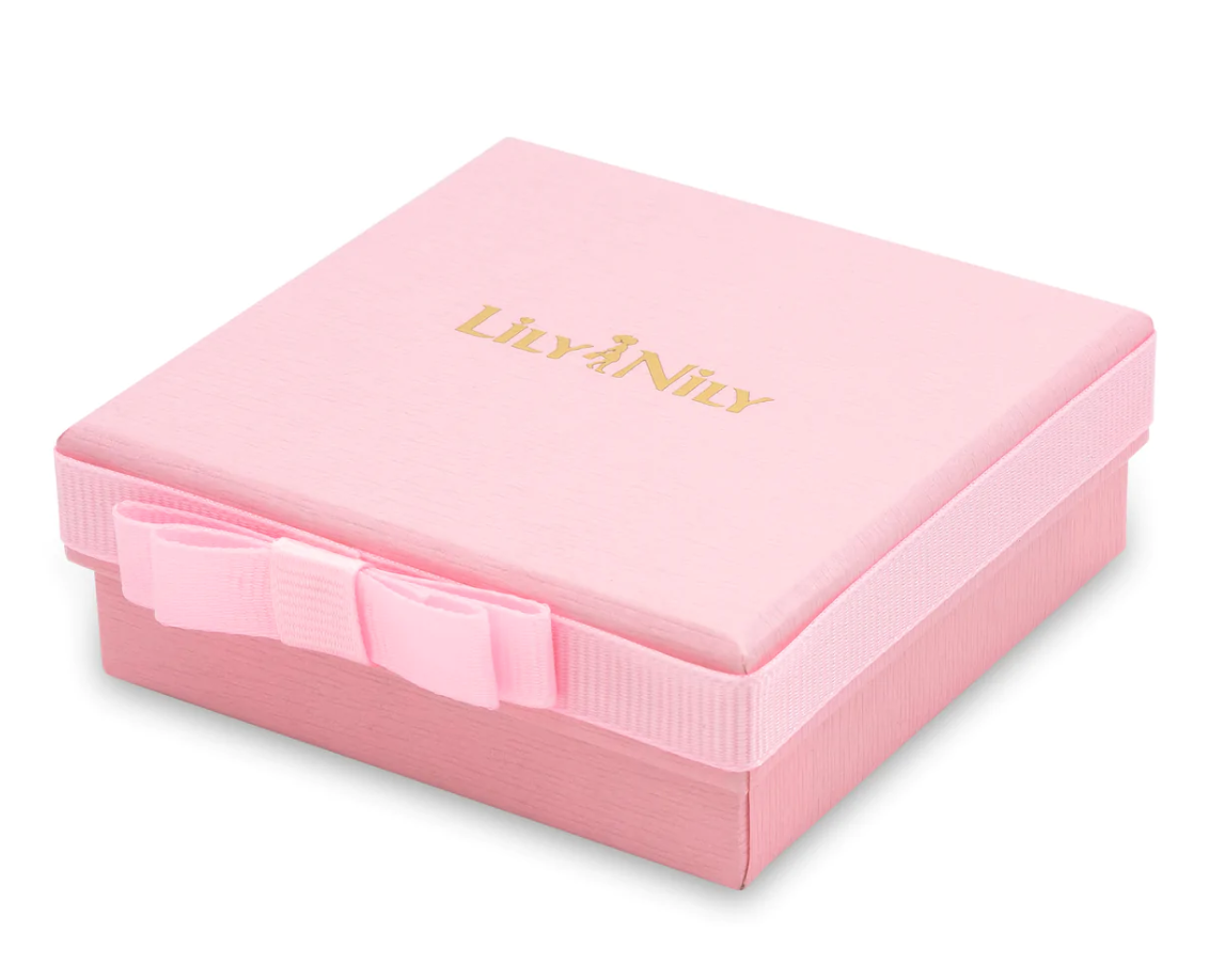 Princess Tiara CZ Station Necklace in Sterling Silver