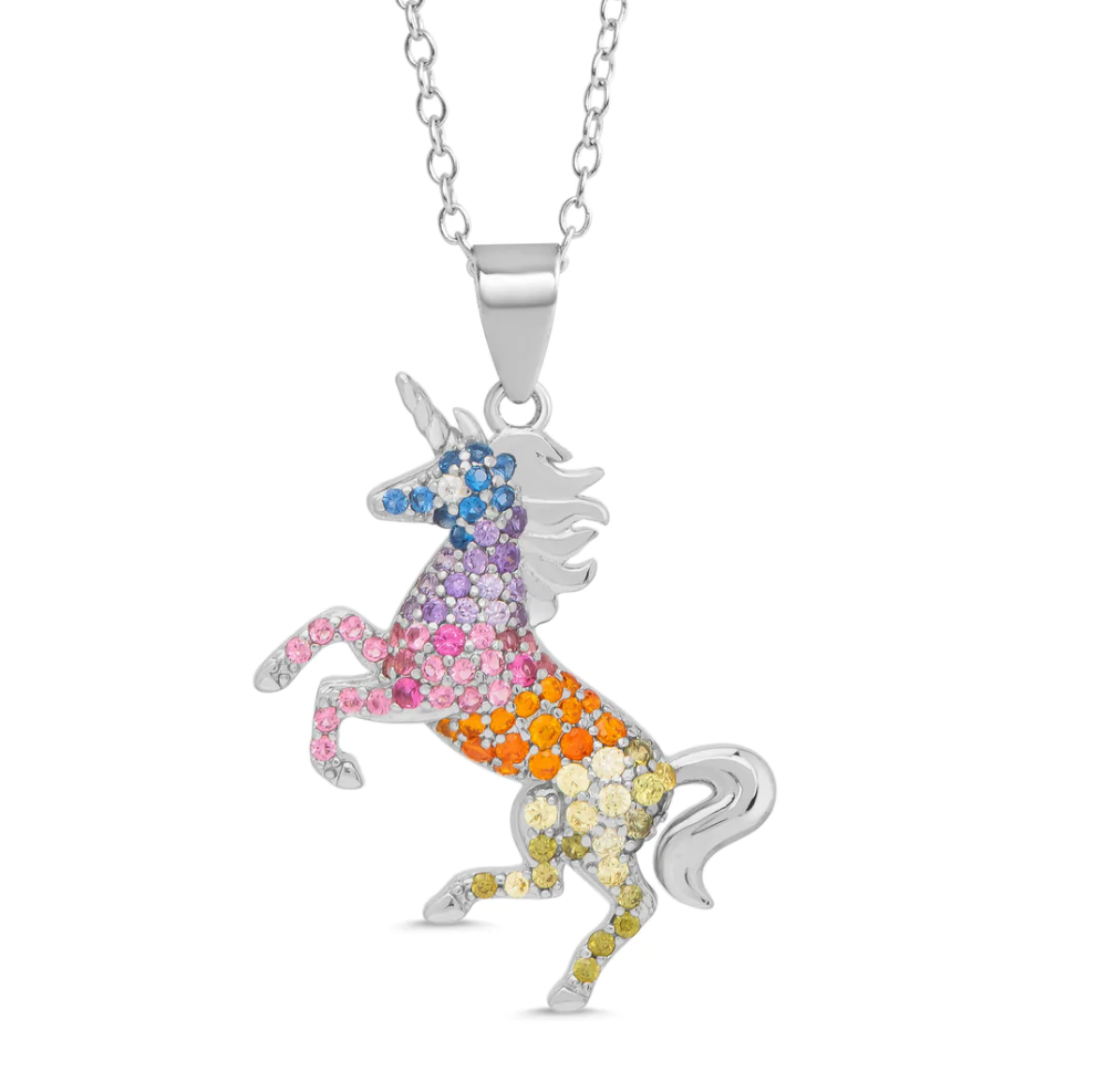 Rainbow Unicorn Necklace