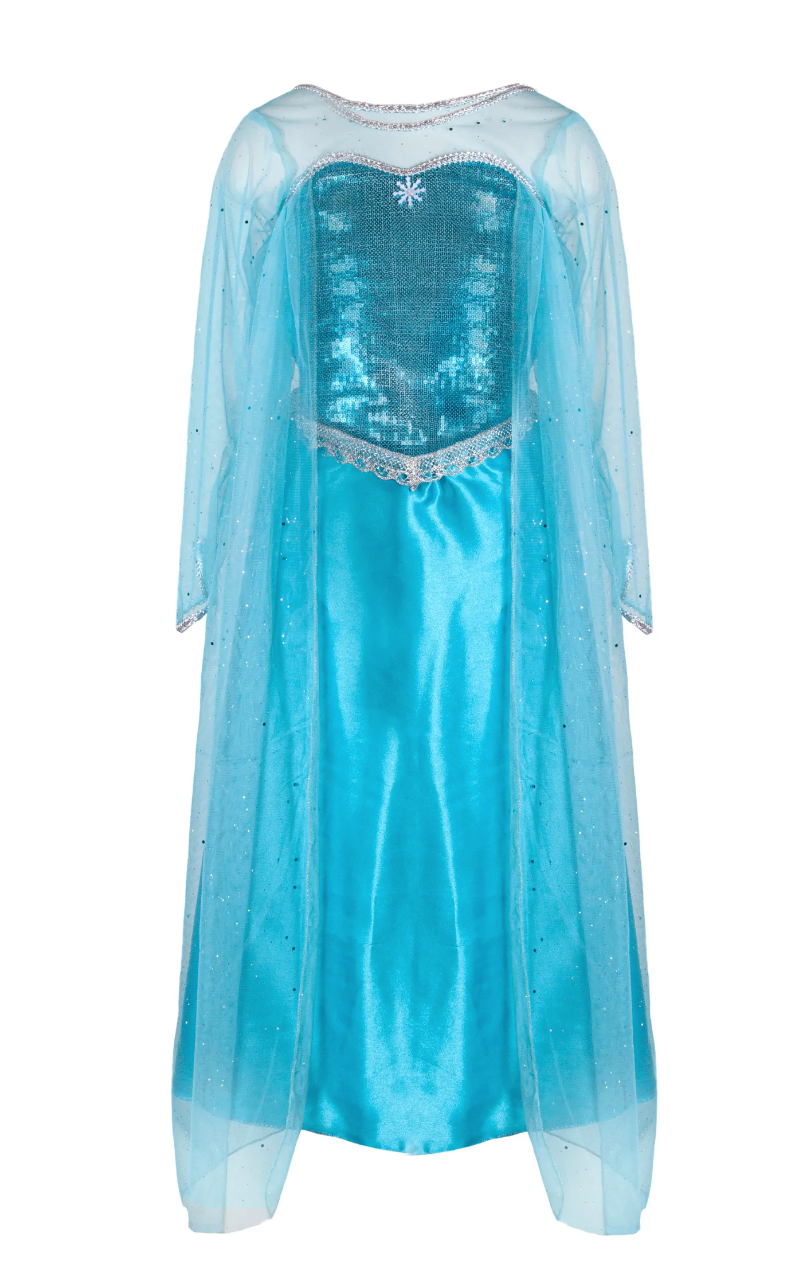 Ice Queen Dress with Cape