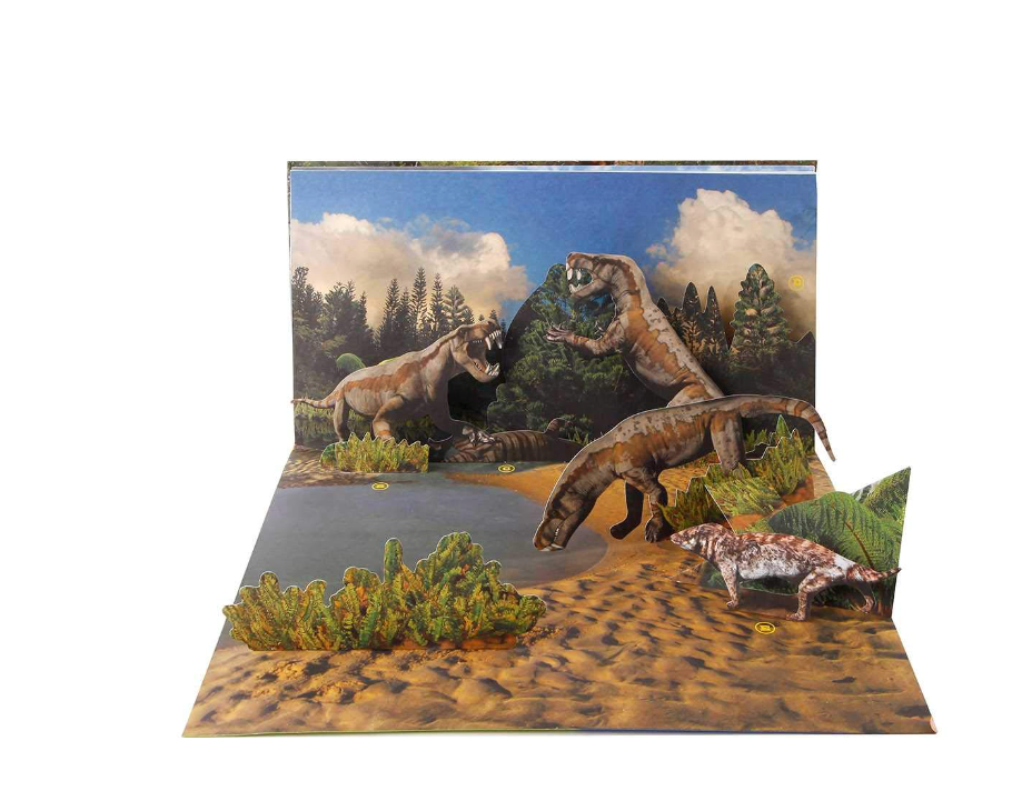 Dino World 3D Pop-Up Book