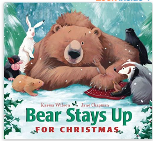 Bear Stays Up For Christmas Board Book