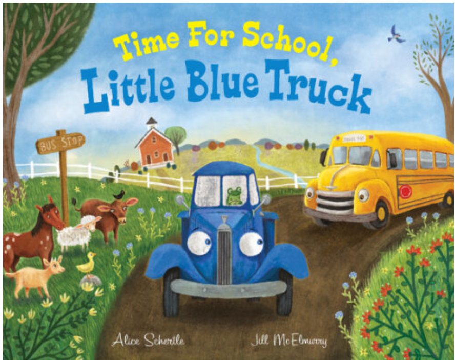 Little Blue Truck Time For School