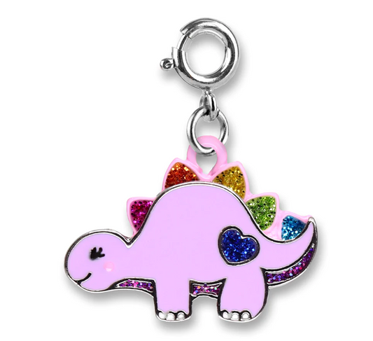 Charm - Glitter Dinosaur