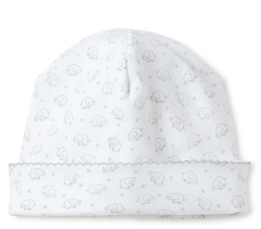Silver Ele-fun Print Hat