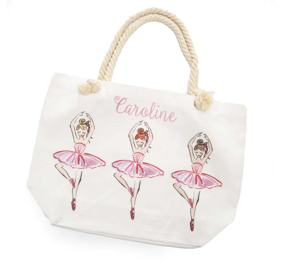 Ballerina Canvas Tote