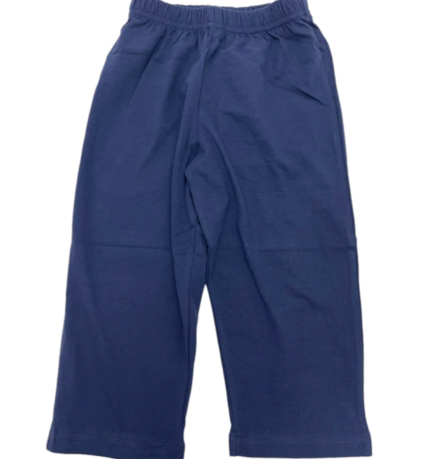 Jersey Solid Straight Pant Dark Royal