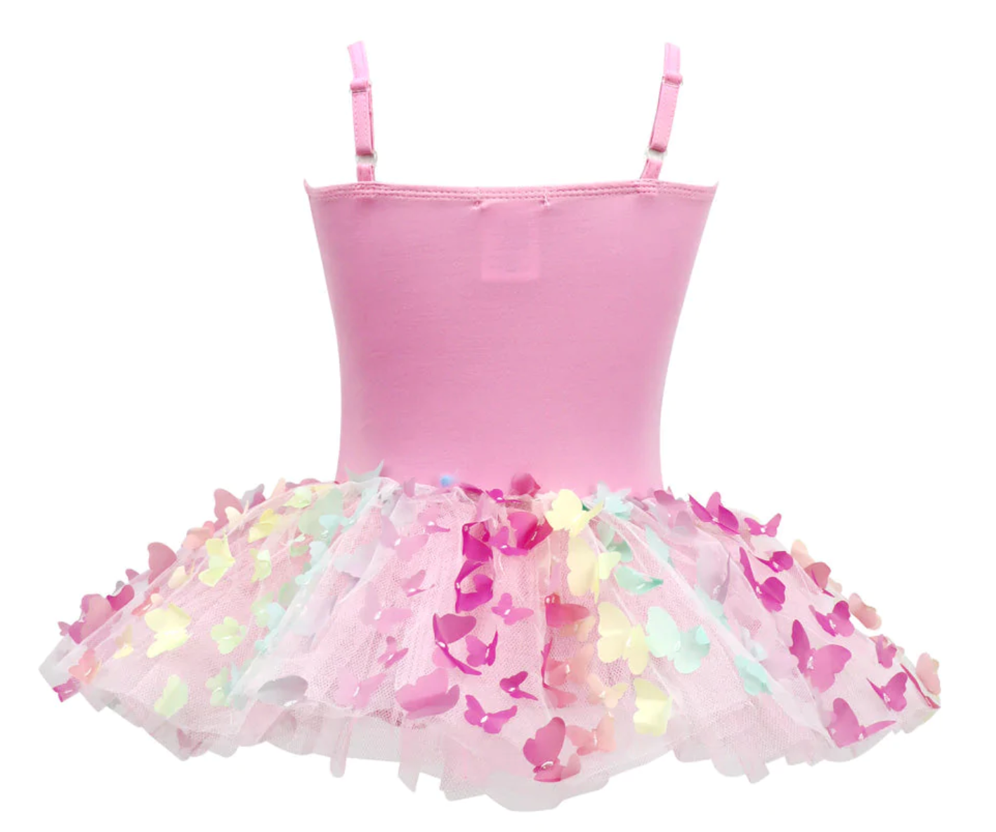 Rainbow Butterfly Tutu - Hot Pink