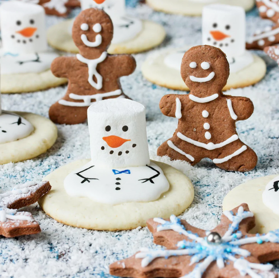 Snowman Marshmallow Candy