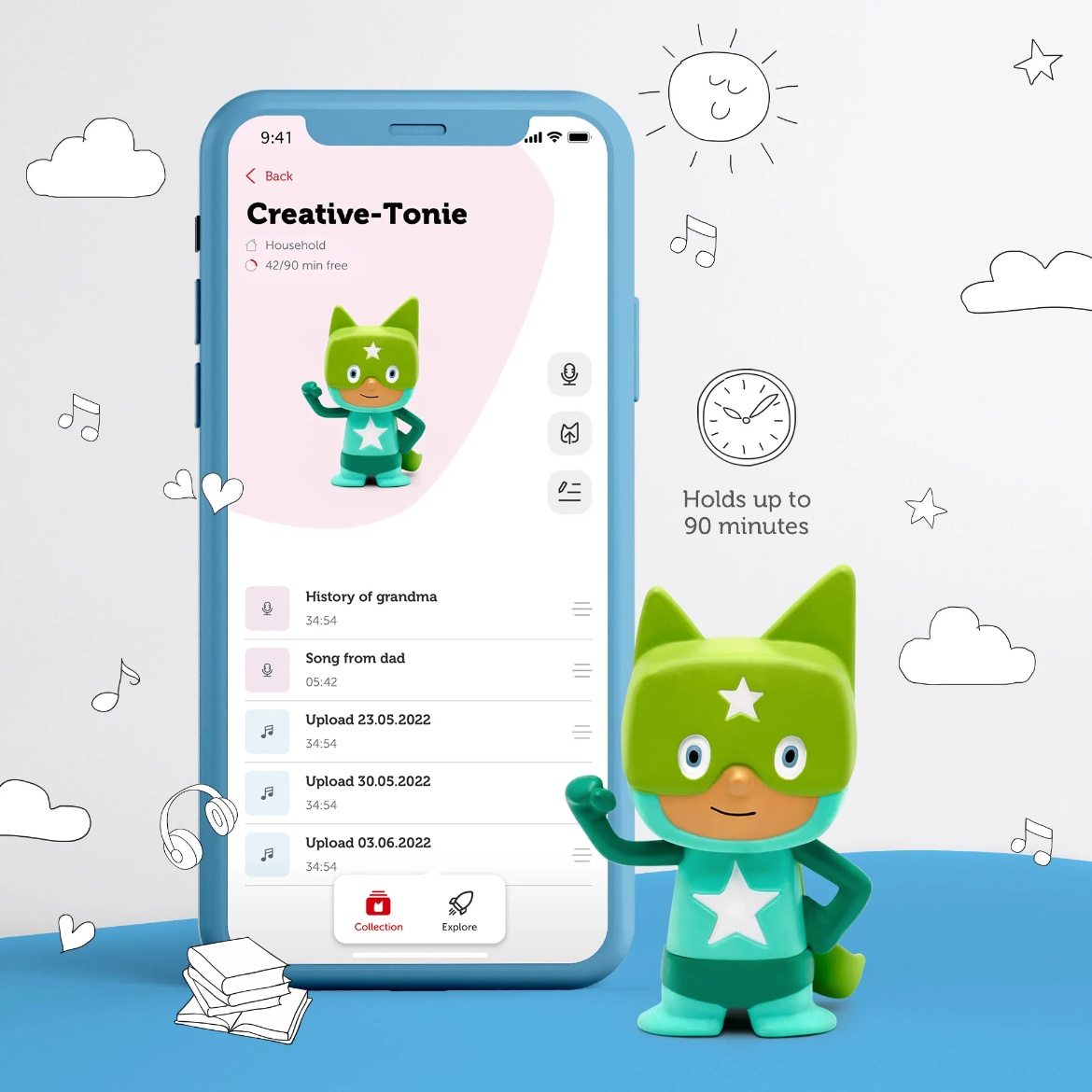 Creative Tonie- Superhero Turquoise