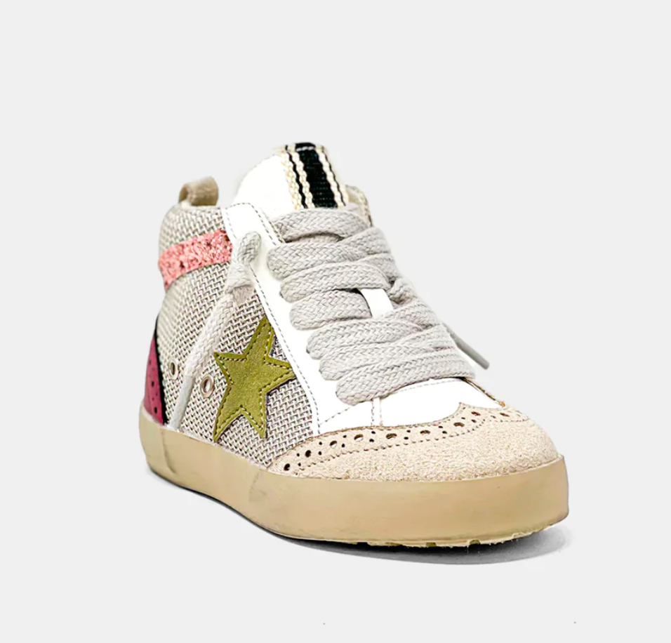 Pasadena Toddler Olive Green Sneakers