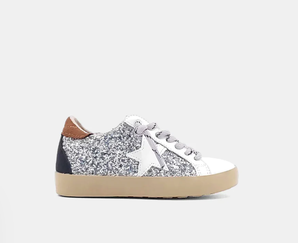 Silver Sparkle Sneakers