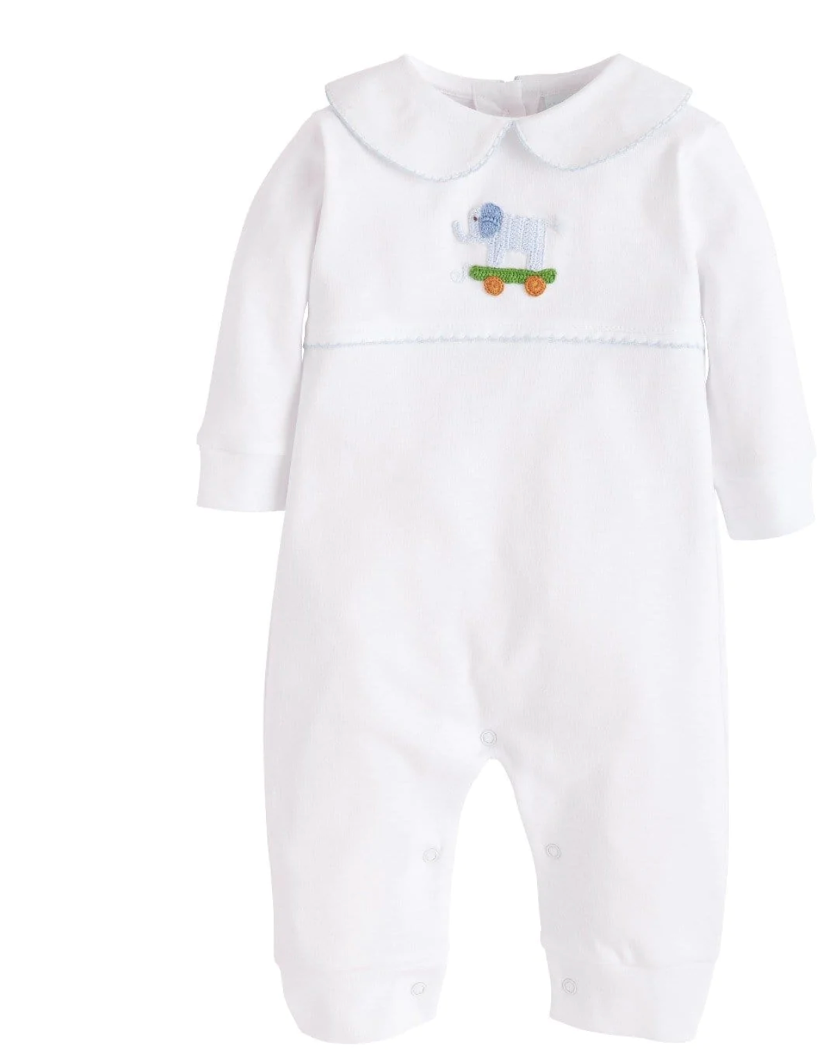 Blue Elephant Crochet Playsuit