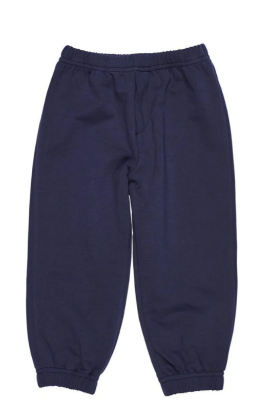 Navy French Terry Jogger