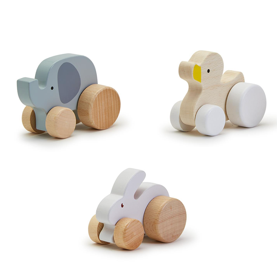 Hand-Crafted Wooden Animal Toy