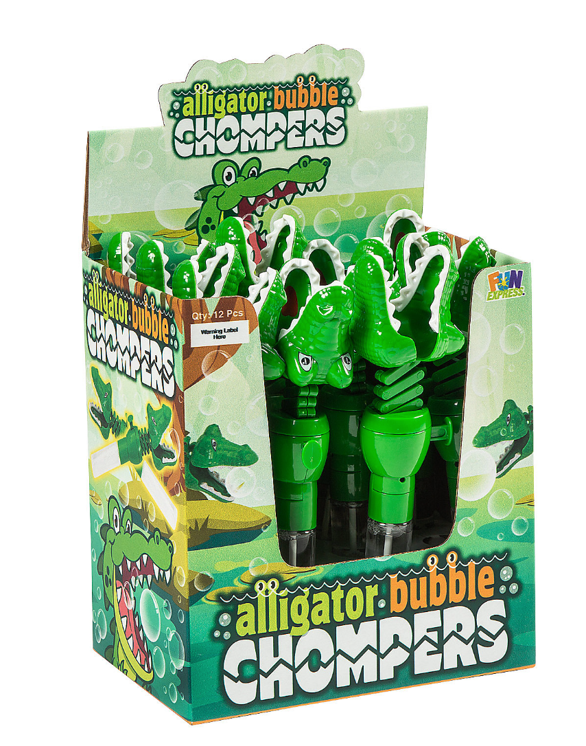Alligator Bubble Bottle Chompers