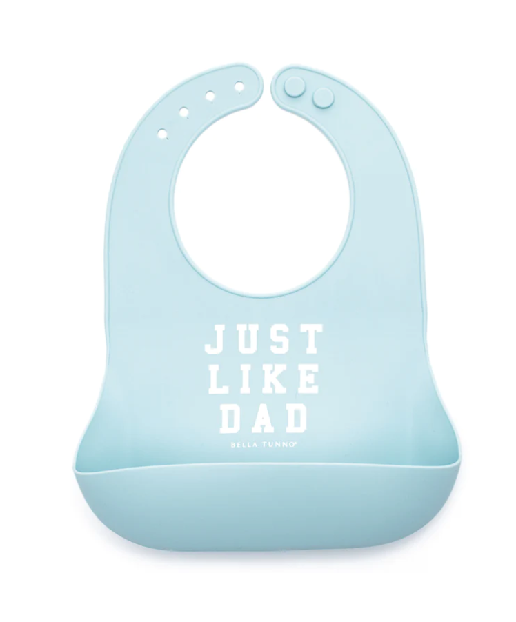 Just Like Dad Wonder Bib