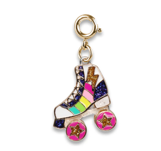 Charm - Gold Rollerskate