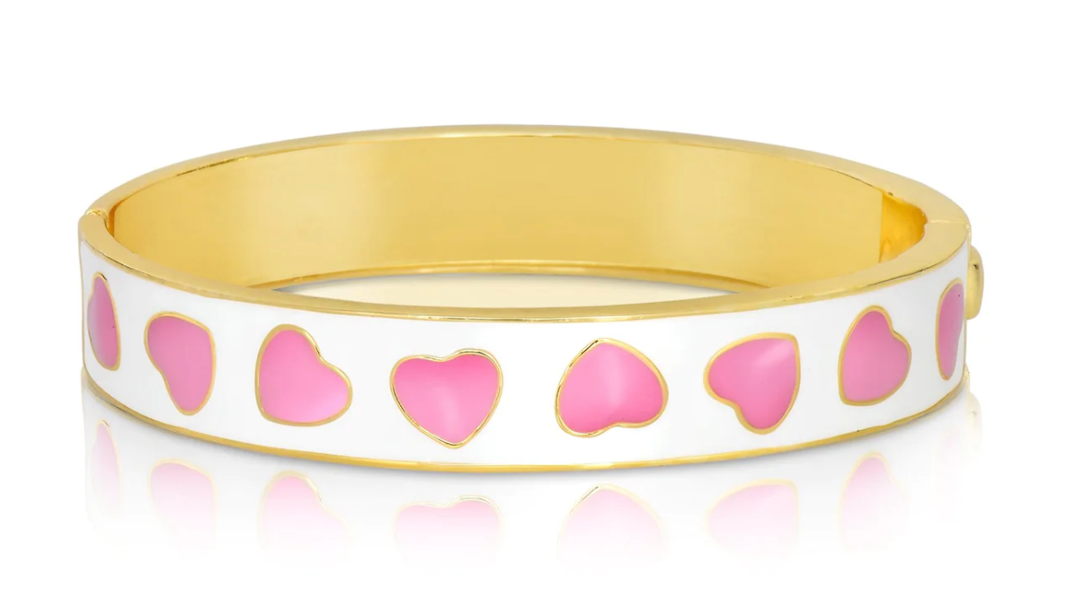 Heart Pattern Bangle