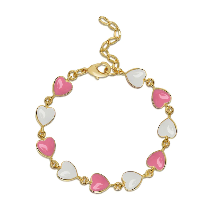 Hearts Link Bracelet