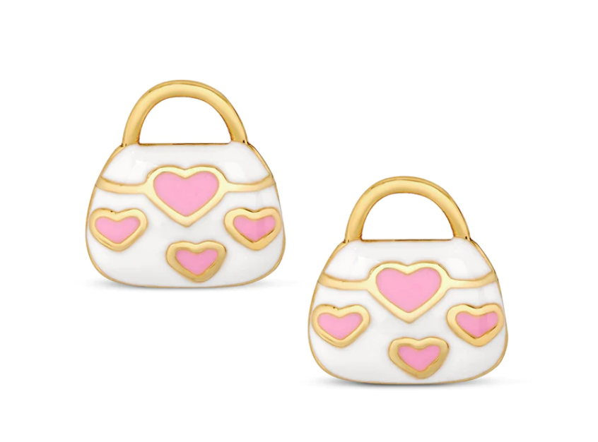 Handbag Stud Earrings