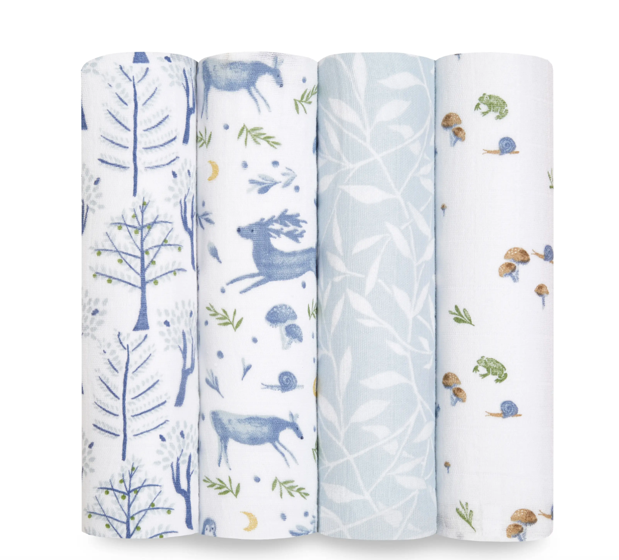 Outdoors 4-Pack Organic Swaddles
