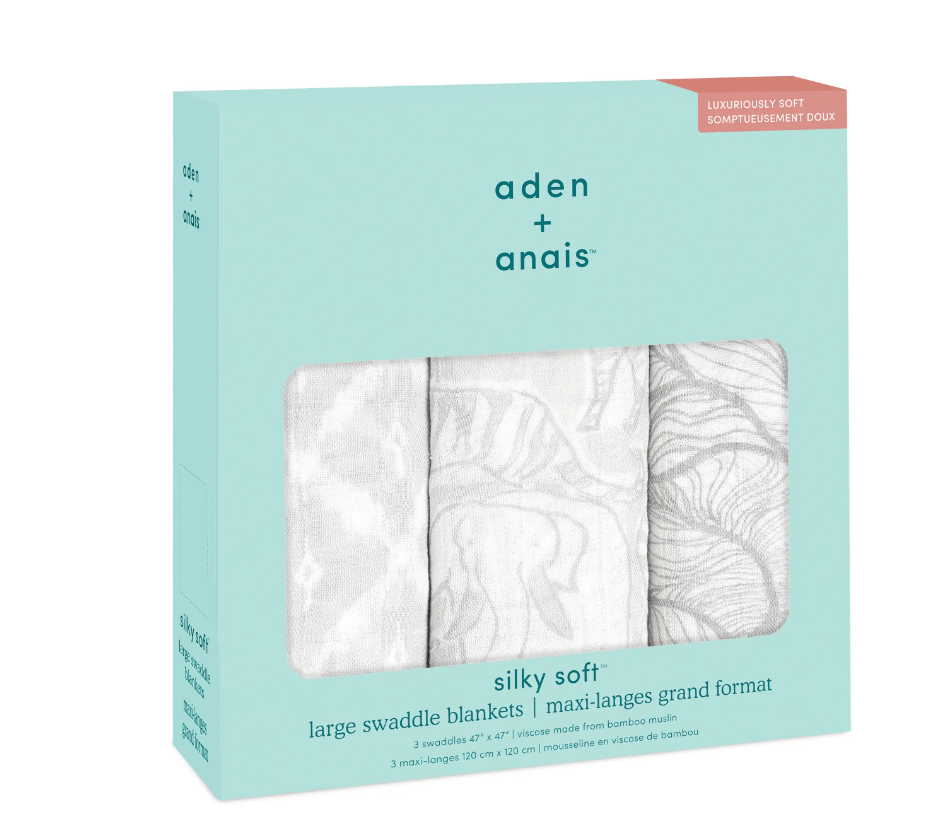 Culture Club 3-Pack Silky Soft Swaddles