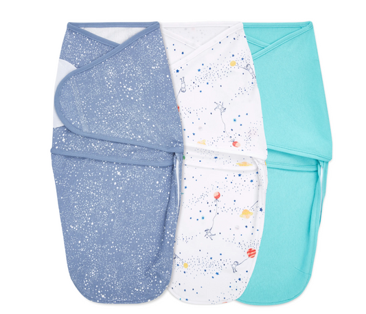 Stargaze 3-Pack Easy Swaddle Wraps
