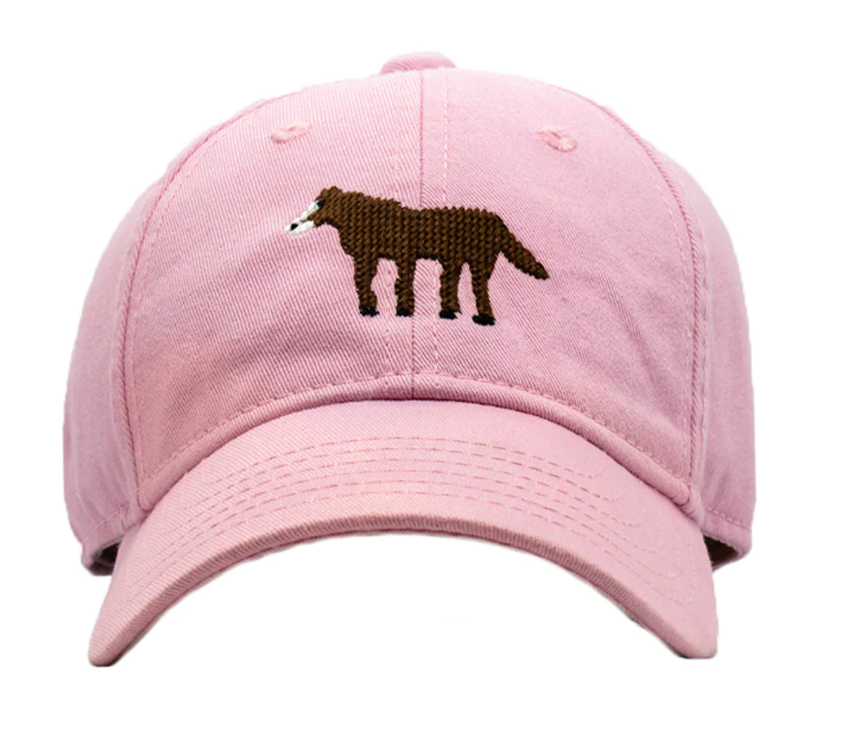 Horse On Light Pink Baseball Hat