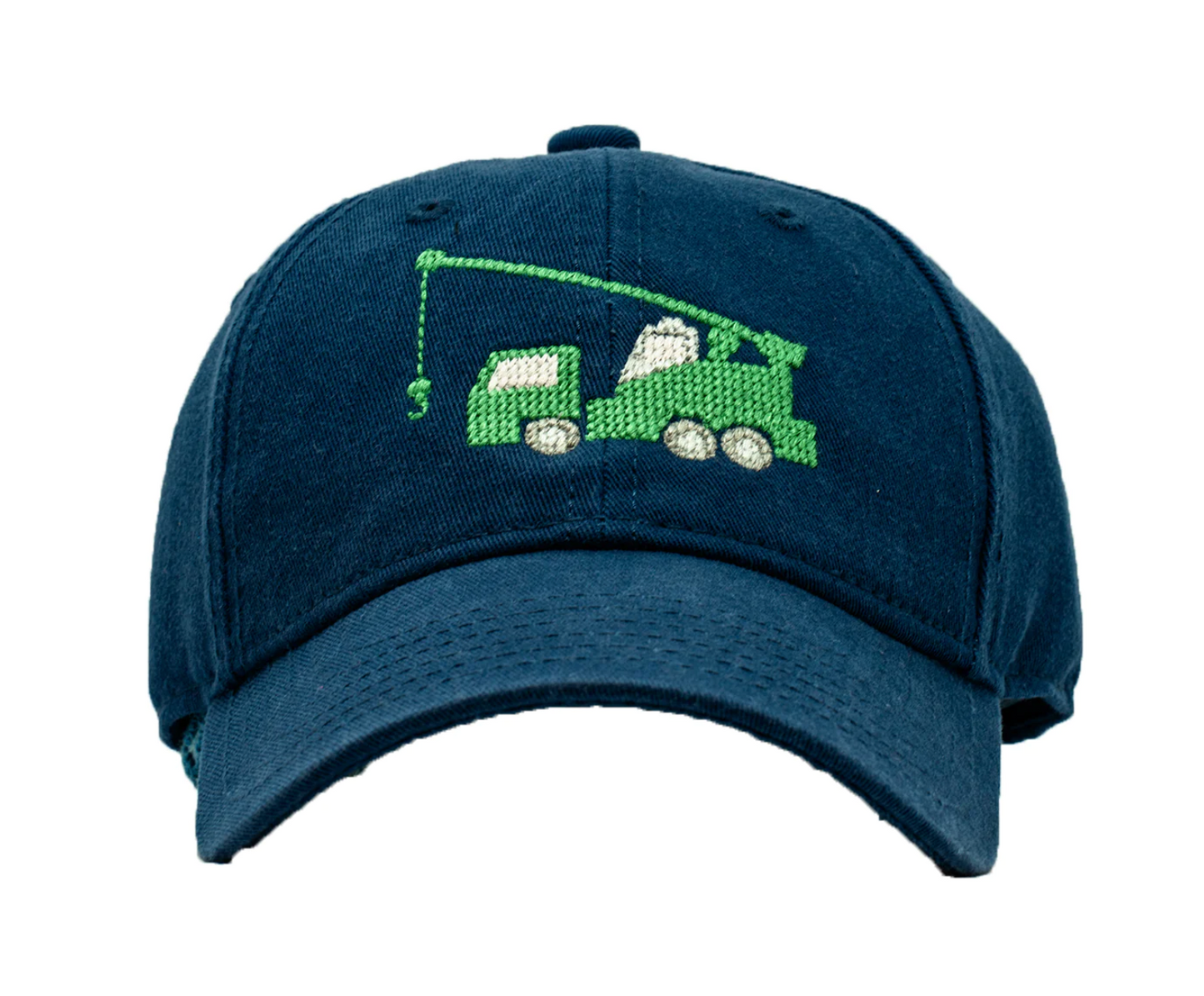 Crane On Navy Baseball Hat