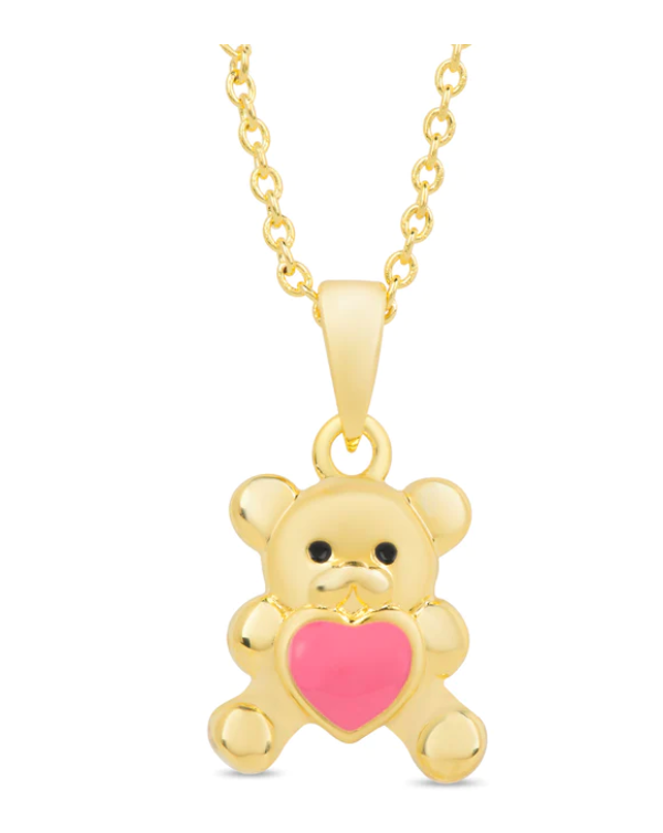 Teddy Bear Love Pendant