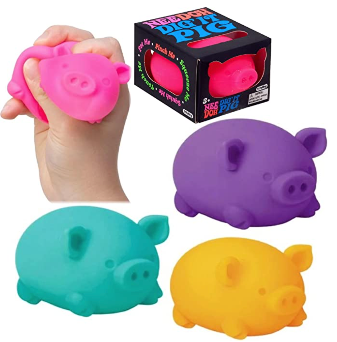 Nee Doh Dig It Pig