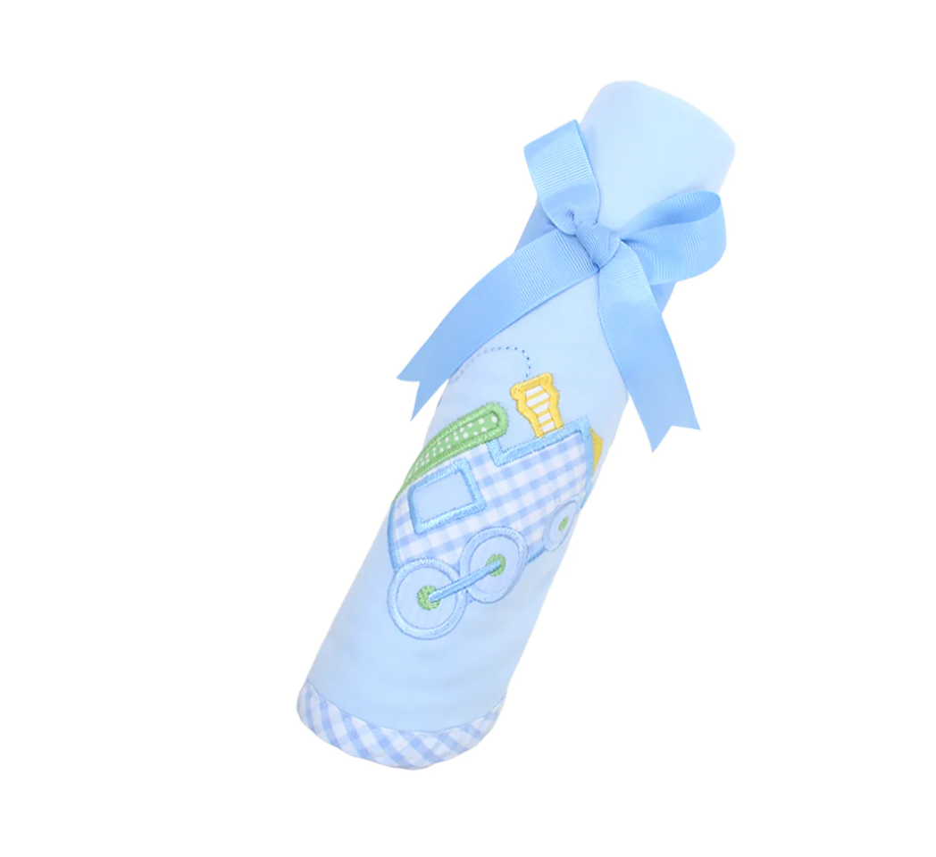 Train Swaddle Blanket