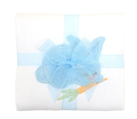 Bunny Applique Burp Cloth