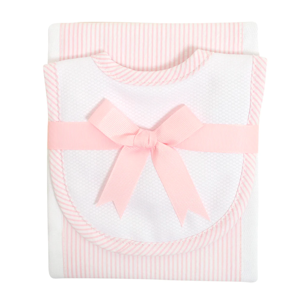 Little Lamb Drooler Bib & Burp Set